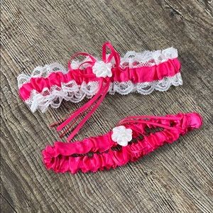 Pink garter